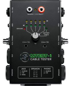 Probador de Cables Mackie, Interruptor de 5 vías, Prueba de
