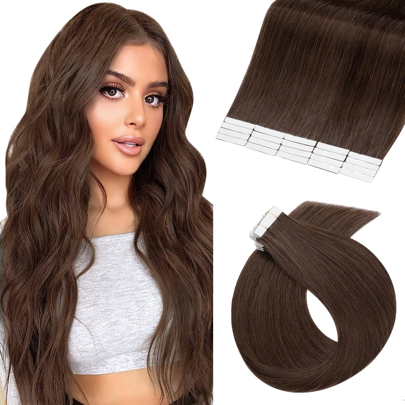 Extensiones de Cabello Adhesivas Benehair Remy de Cabello