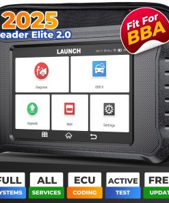 LAUNCH X431 Creader Elite 2.0 BBA Escáner de Coche OBD2