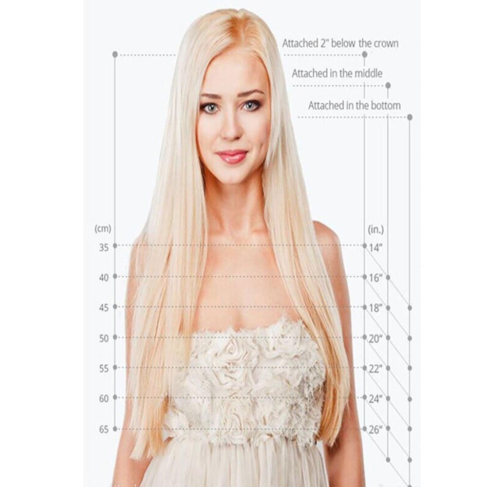 Extensiones de Cabello Clip en Pelo Real Doble Trama 8 - Imagen 8