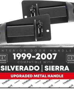 Conjunto de manijas de puerta trasera para cabina extendida