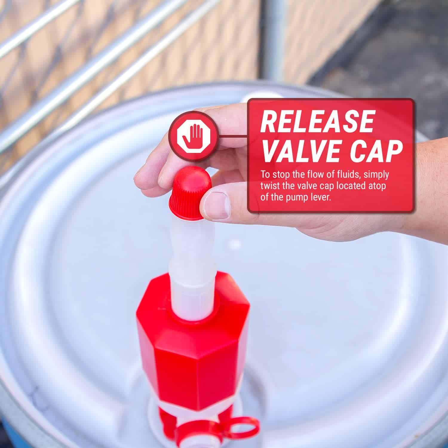 Bomba de tambor TERA PUMP - Grado alimenticio resistente - Imagen 5