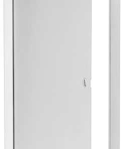 Puerta de Acceso de Acero de Grado -Blanco