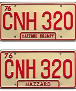 Dukes of Hazzard | General Lee | Placas de Matrícula