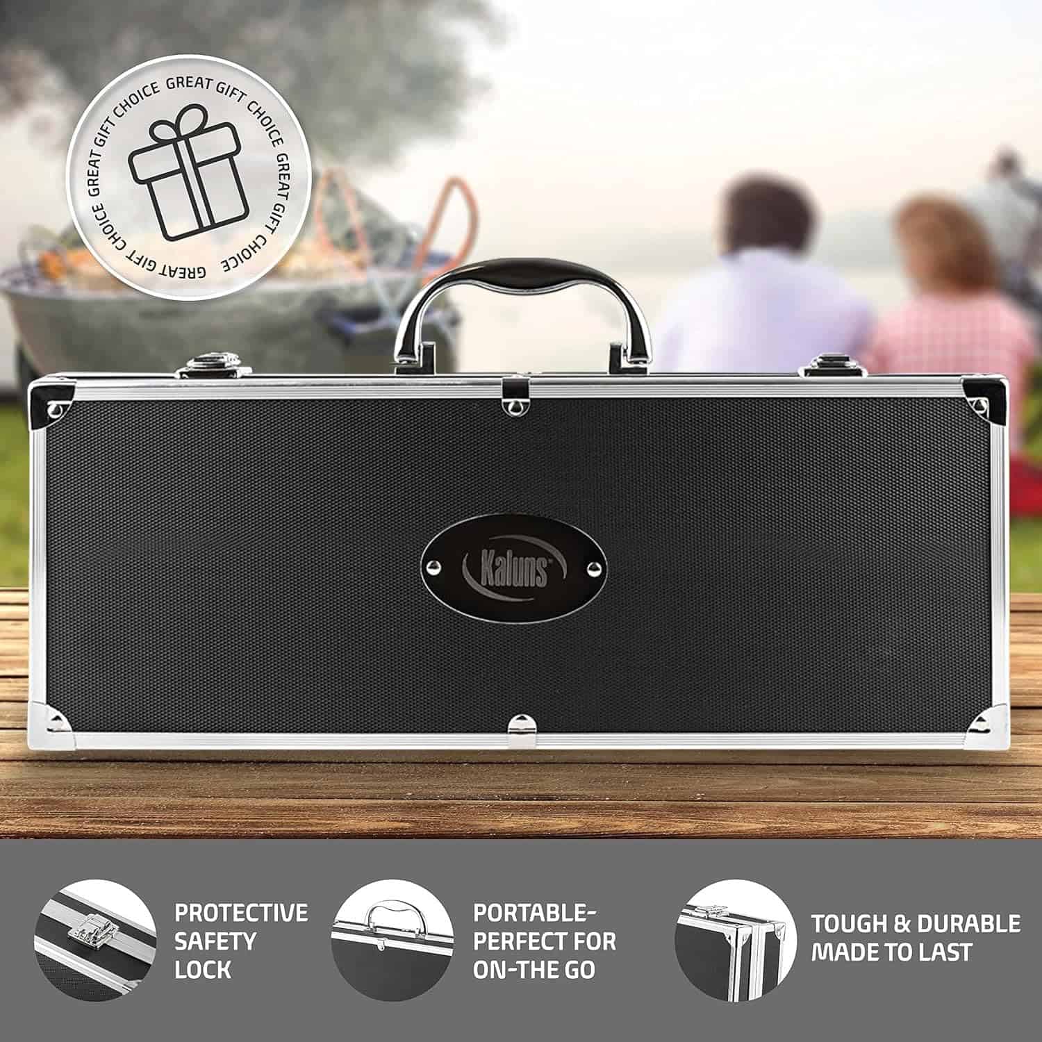 Juego de accesorios para parrilla Kaluns, Regalos para papá - Imagen 7