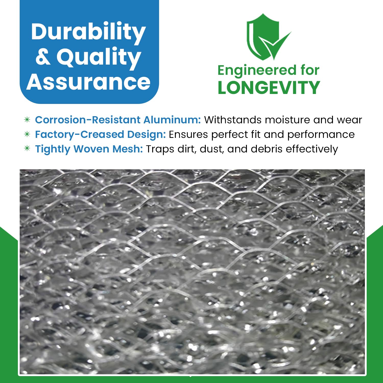 Filtro de Aluminio de Repuesto Compatible con Broan - Imagen 9