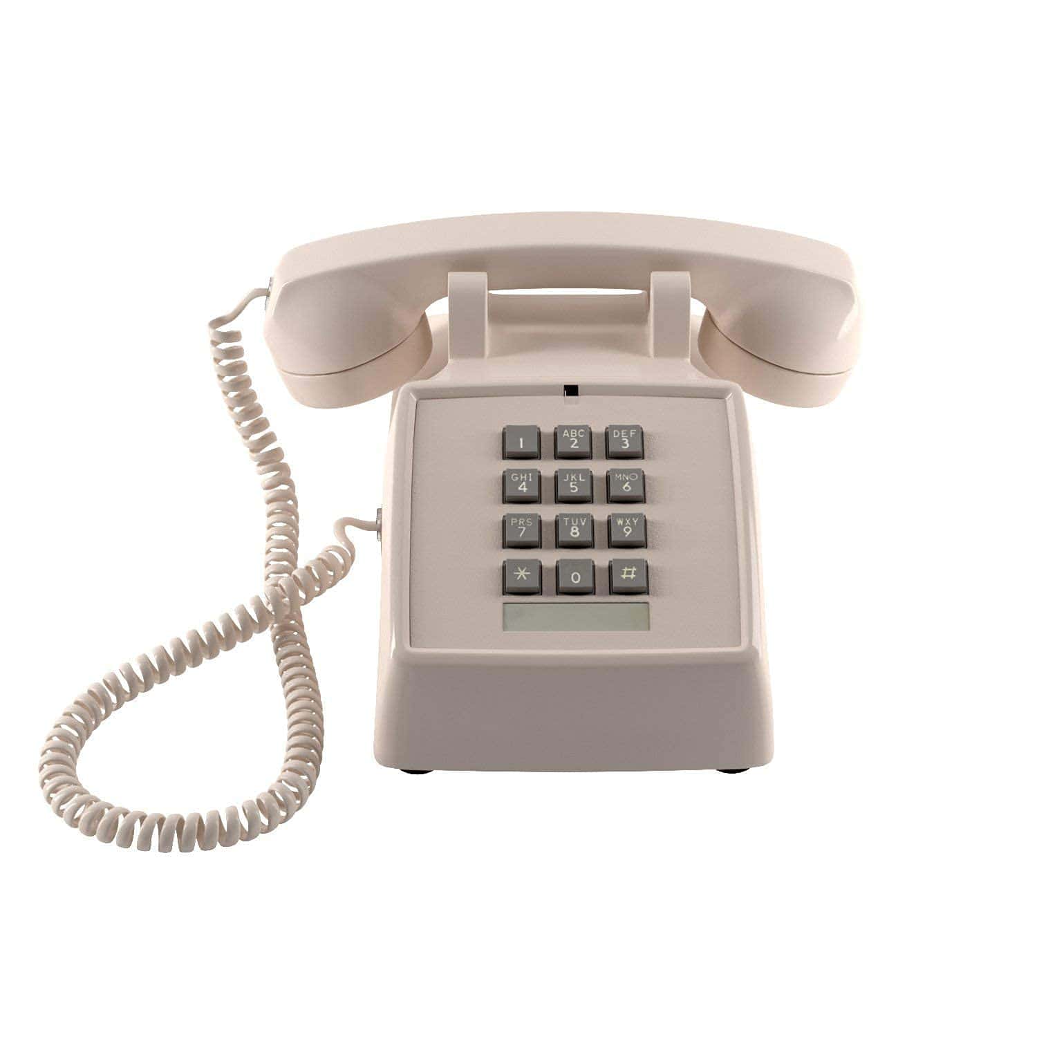Teléfono con cable clásico Home Intuition para -Ceniza - Imagen 3