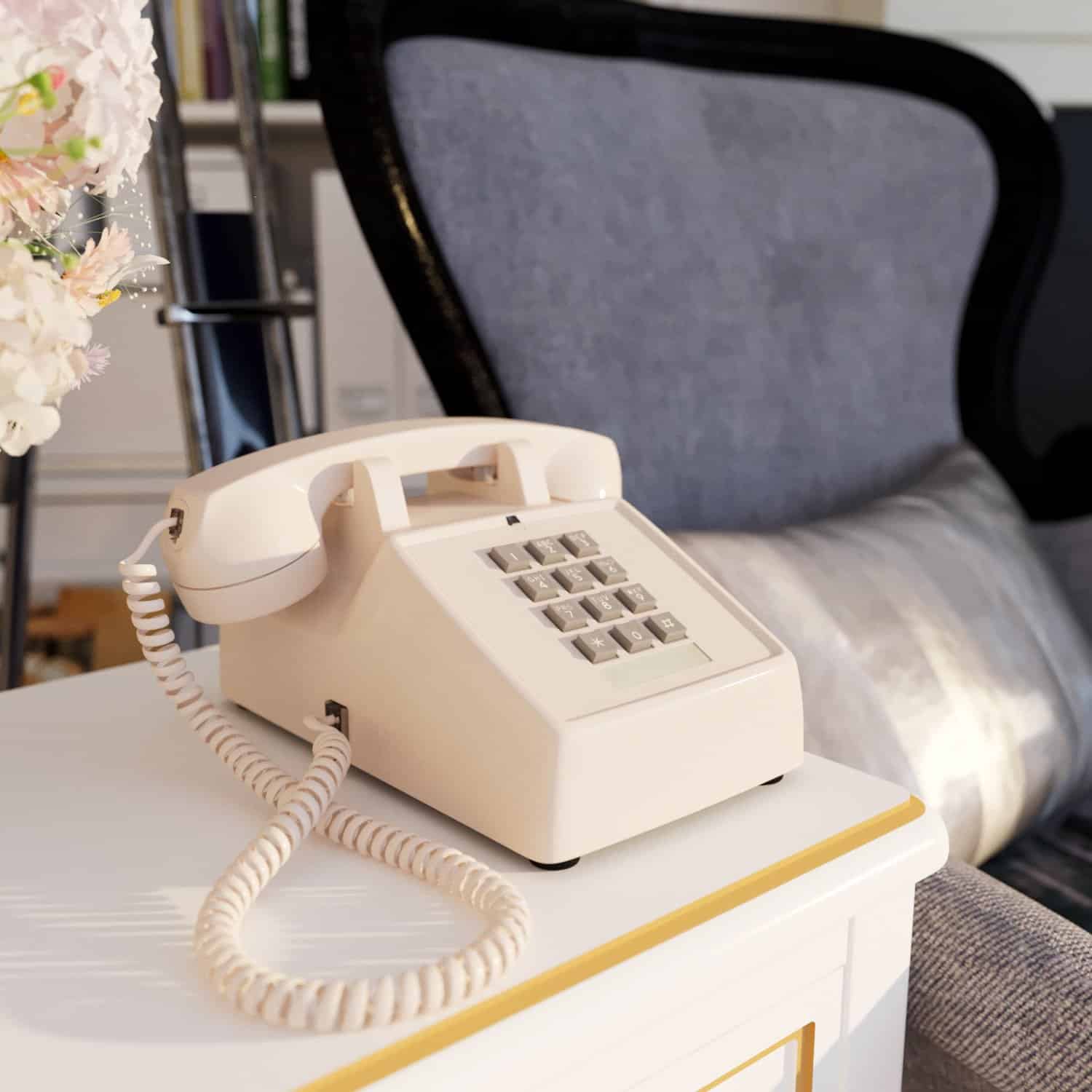 Teléfono con cable clásico Home Intuition para -Ceniza - Imagen 10