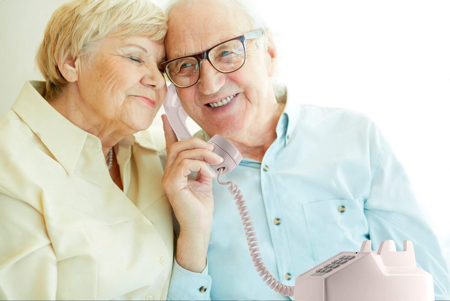 Teléfono con cable clásico Home Intuition para -Ceniza - Imagen 6