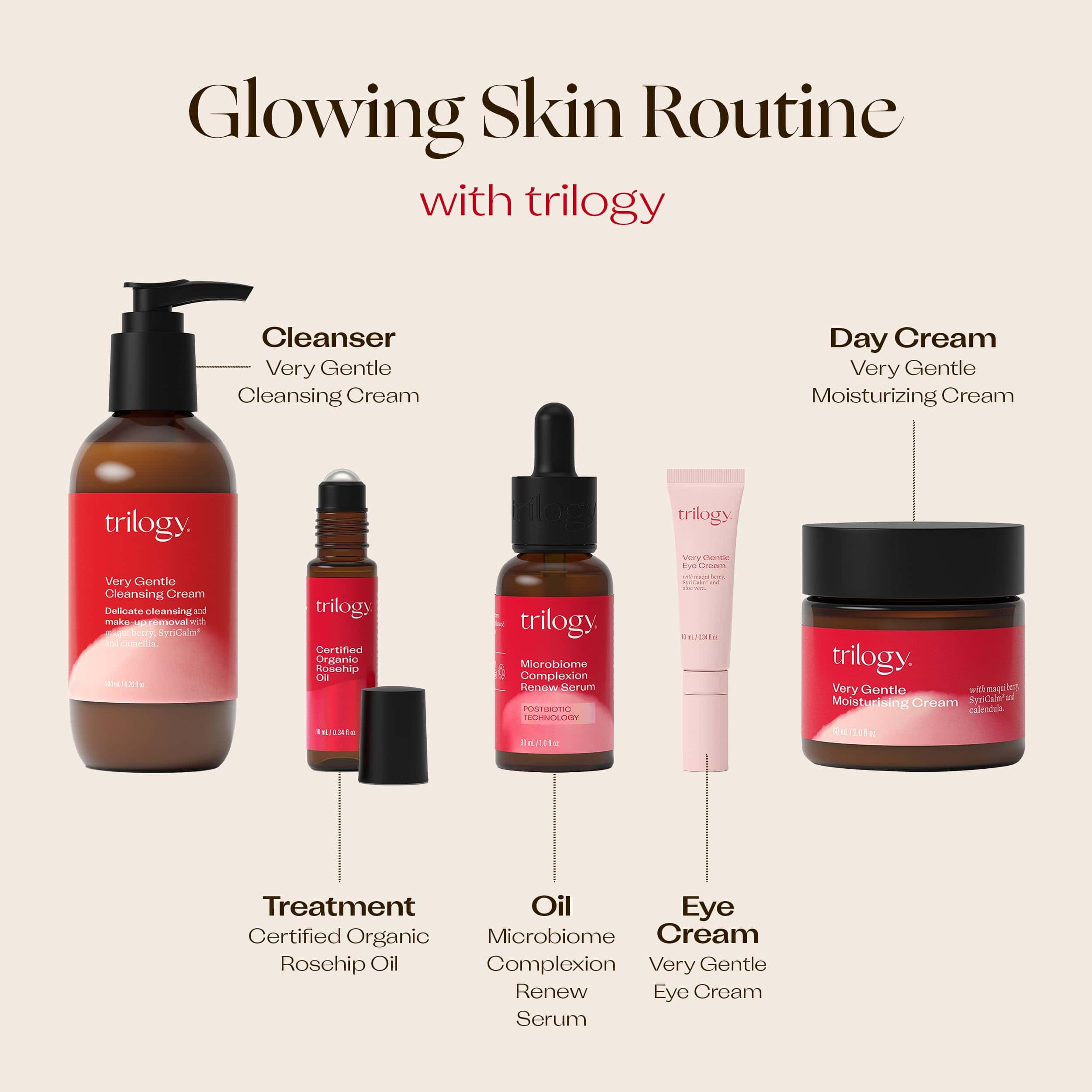 Trilogy Crema Limpiadora Muy Suave, Calma y Limpia la Piel - Imagen 5