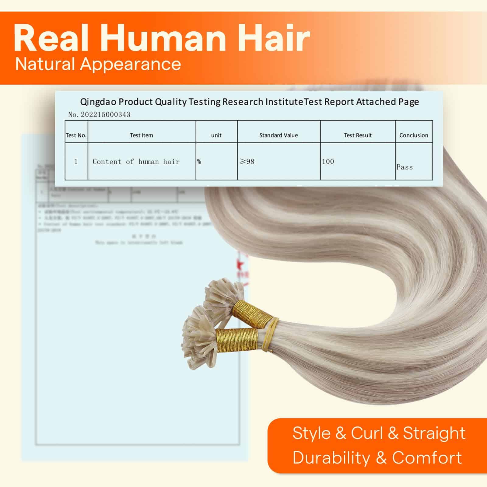 Extensiones de Cabello Humano Real Full Shine Ktip 16 - Imagen 6