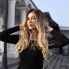Extensiones de Cabello Clip en Cabello -Rubia Ceniza/Rubia M