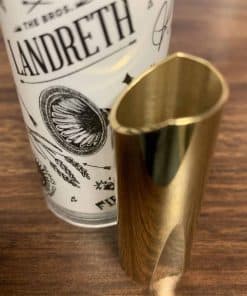 Slide para guitarra de latón con punta de bola, modelo Joey