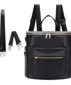 Mochila de pañales de cuero por MF Store, Mochila de