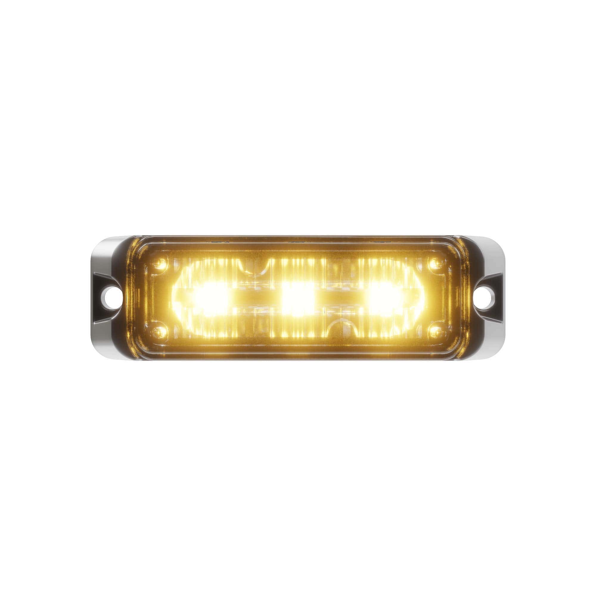 Flex Series Abrams (Ámbar) 9W - 3 LED Luz de Rejilla de