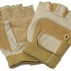 Guantes de Cuero sin Dedos para Color Guard de Director's