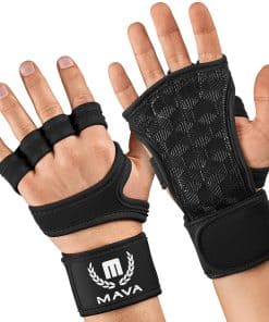 Guantes de Gimnasio MAVA para Mujeres y Hombres | -Negro