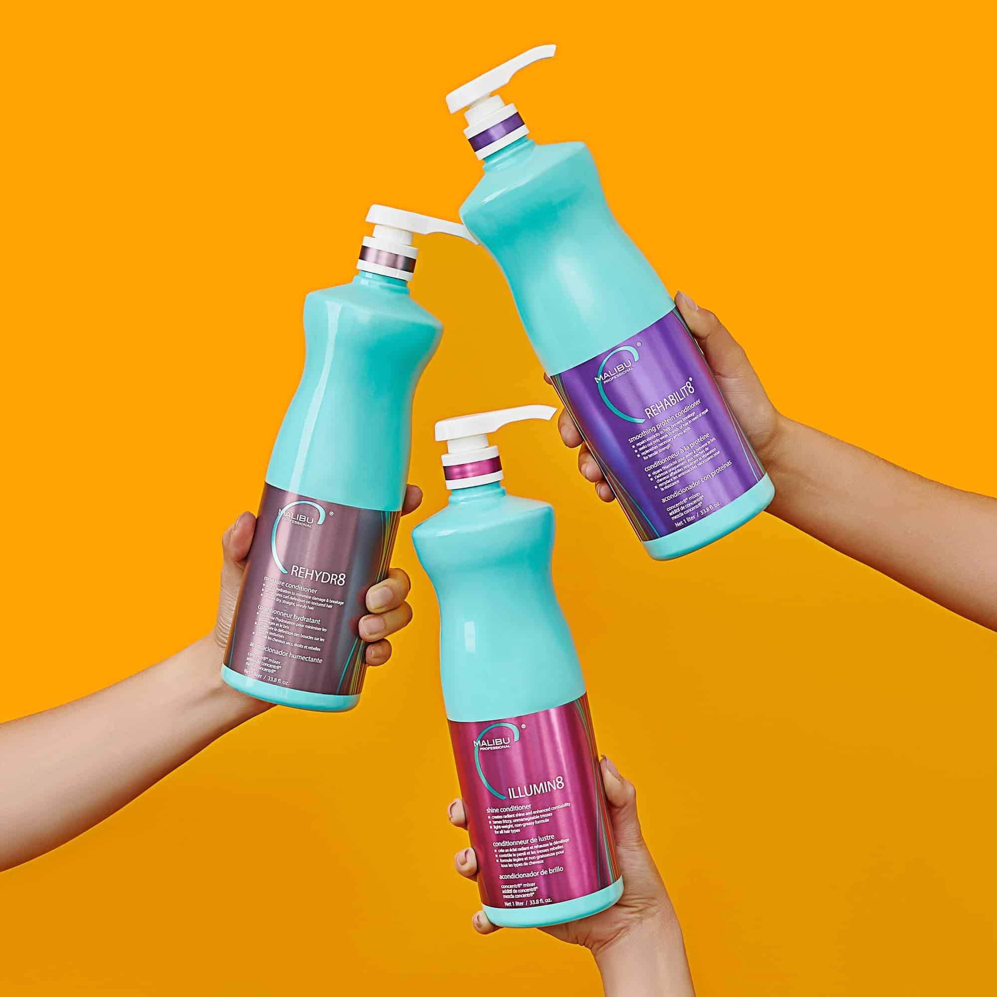 Acondicionador Malibu C REHYDR8 Moisture (33.8 oz) - - Imagen 5