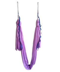 WELLSEM Hamaca de Yoga Aéreo 5.5 Yardas -Lavanda