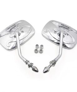 Espejos retrovisores SMT compatibles con motocicletas H-D