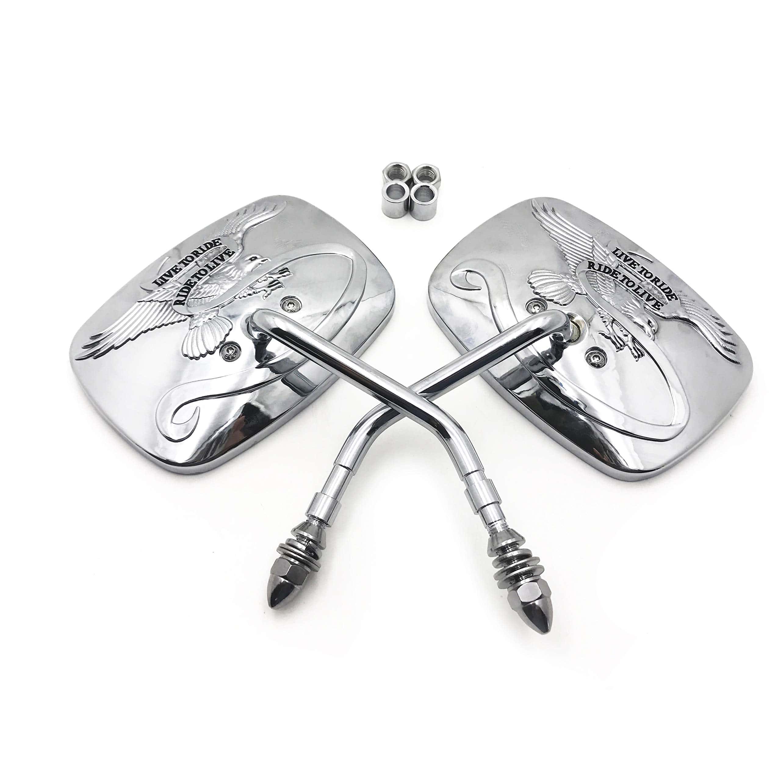 Espejos retrovisores SMT compatibles con motocicletas H-D - Imagen 6