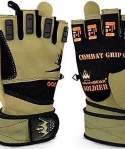 Guantes de levantamiento de pesas Crown Gear para -Soldier