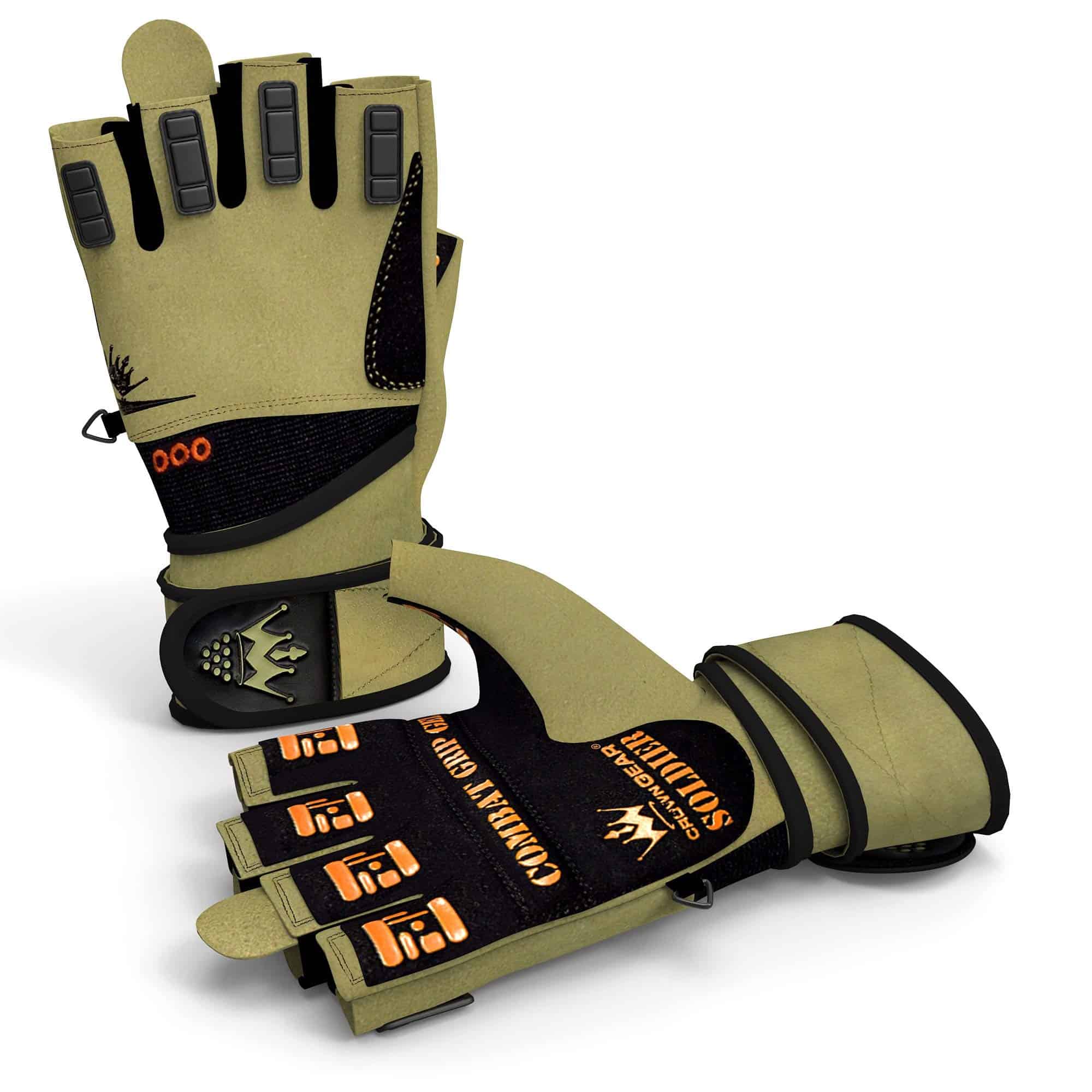 Guantes de levantamiento de pesas Crown Gear para -Soldier - Imagen 6