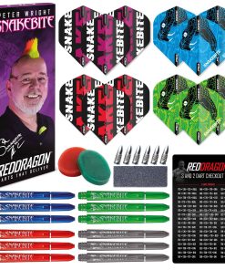 Paquete de accesorios Red Dragon Darts Peter Wright