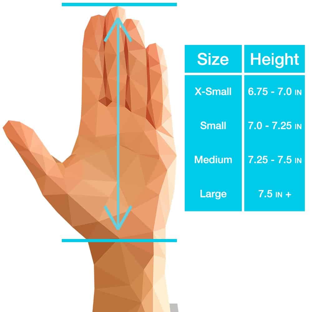 Guantes de Handball Owen (Blanco, Pequeño) - Imagen 3