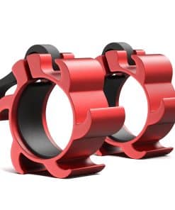 Synergee Rogue Red Aluminium Barbell Collars - Bloqueo 2"