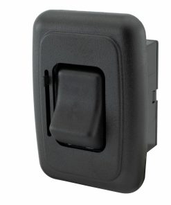 Interruptor atenuador de 12 voltios DC -Negro