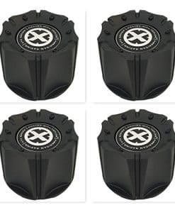 Cubierta central de rueda negra American Racing ATX