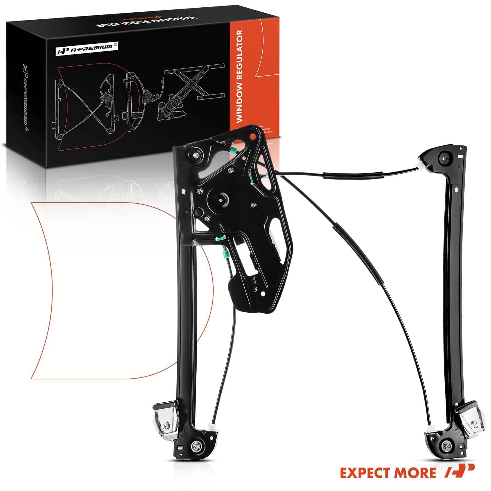 Regulador de ventanas eléctricas A-Premium con motor de - Imagen 9