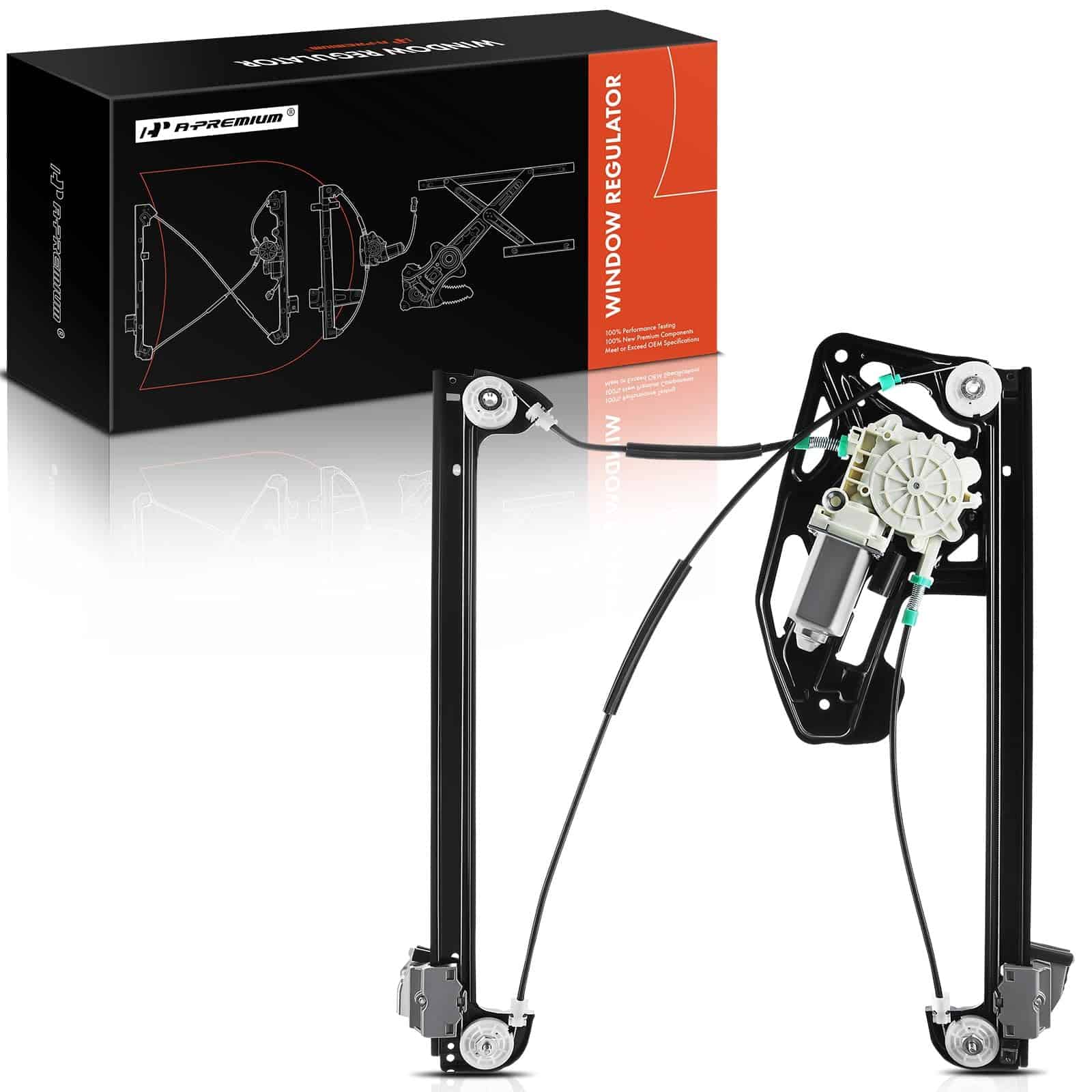 Regulador de ventanas eléctricas A-Premium con motor de