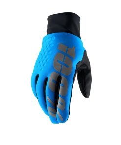 Guantes Motocross y Snowmobile 100% HYDROMATIC -Azul