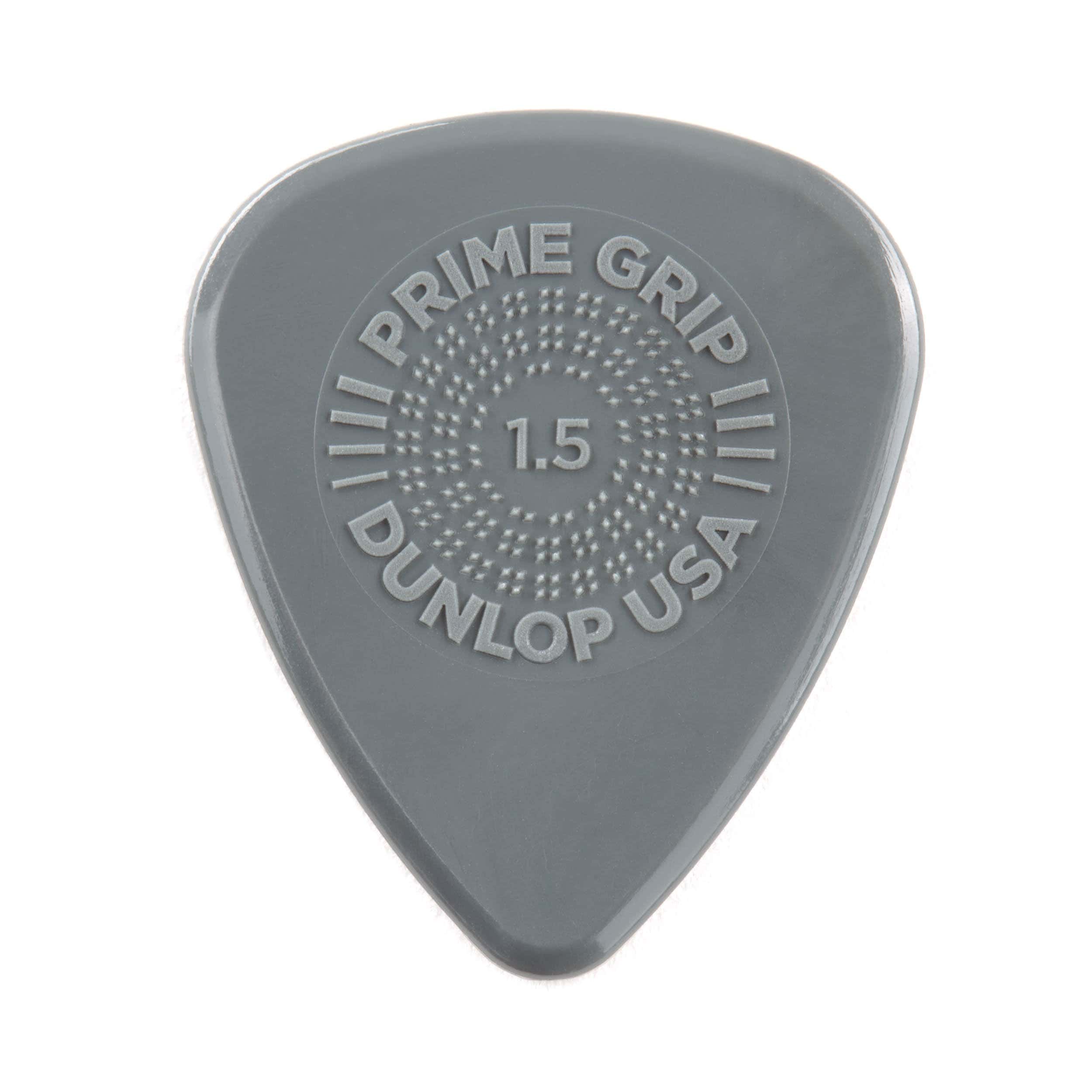 Jim Dunlop Delrin 500 Prime Grip 1.5mm Púas para Guitarra
