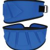Cinturón de Levantamiento de Pesas de 6 -Azul