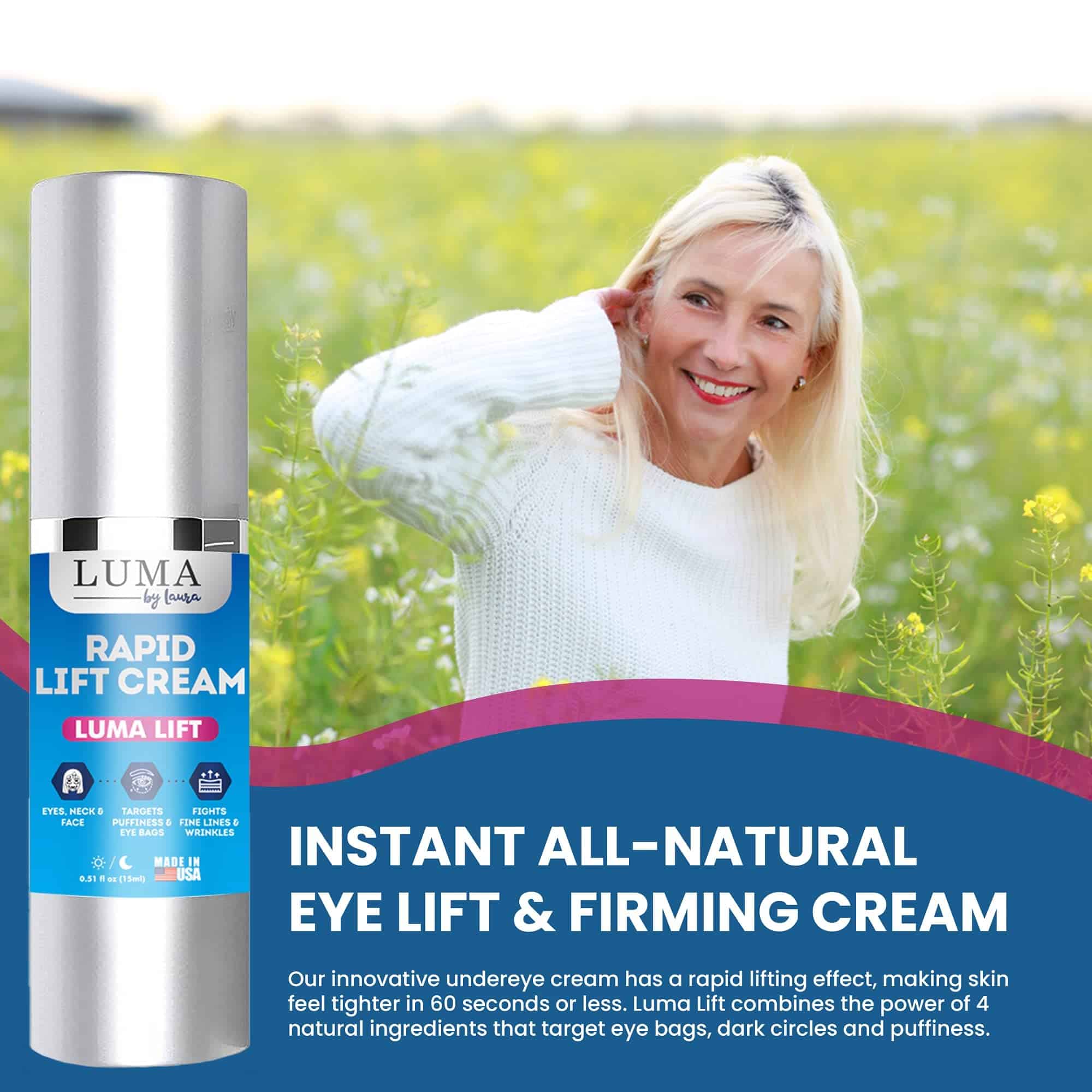 Crema instantánea para ojeras y bolsas, crema para los ojos - Imagen 4