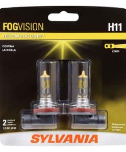 SYLVANIA - H11 Fog Vision - Faros de niebla amarillos de