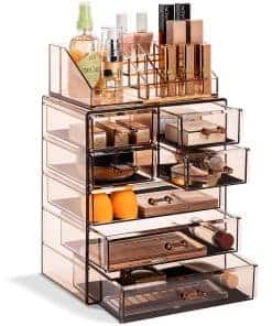 Organizador de Maquillaje y Cosméticos Claro Sorbus -