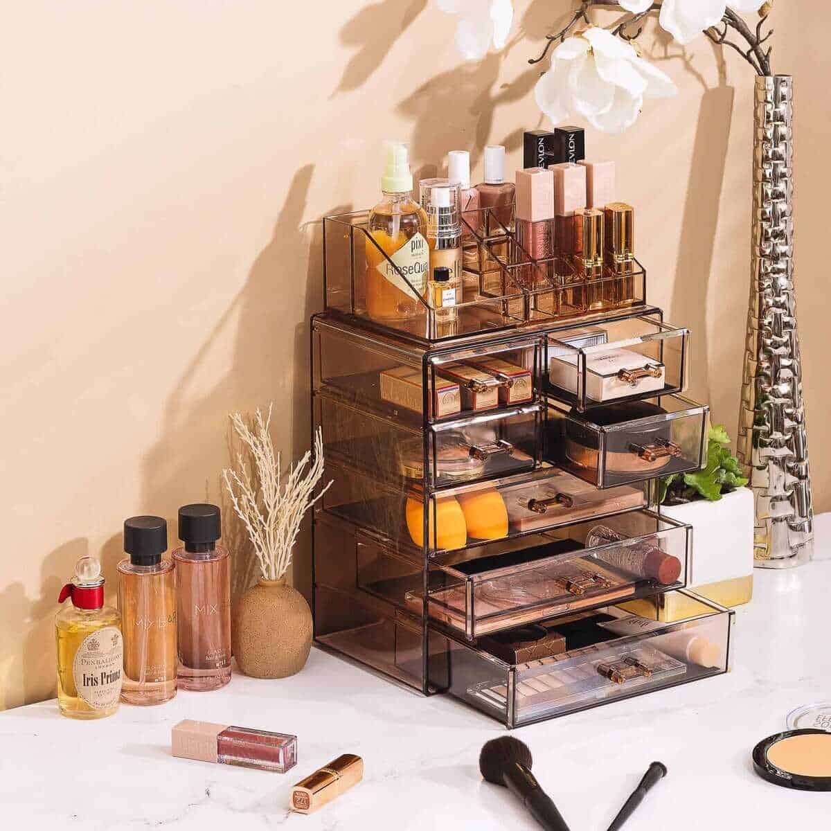 Organizador de Maquillaje y Cosméticos Claro Sorbus - - Imagen 6