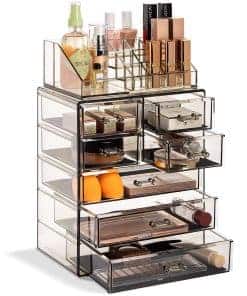 Organizador de Maquillaje y Joyas -Negro Joya