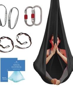 Aum Active - Hamaca y Columpio de Seda Aérea para Yoga en