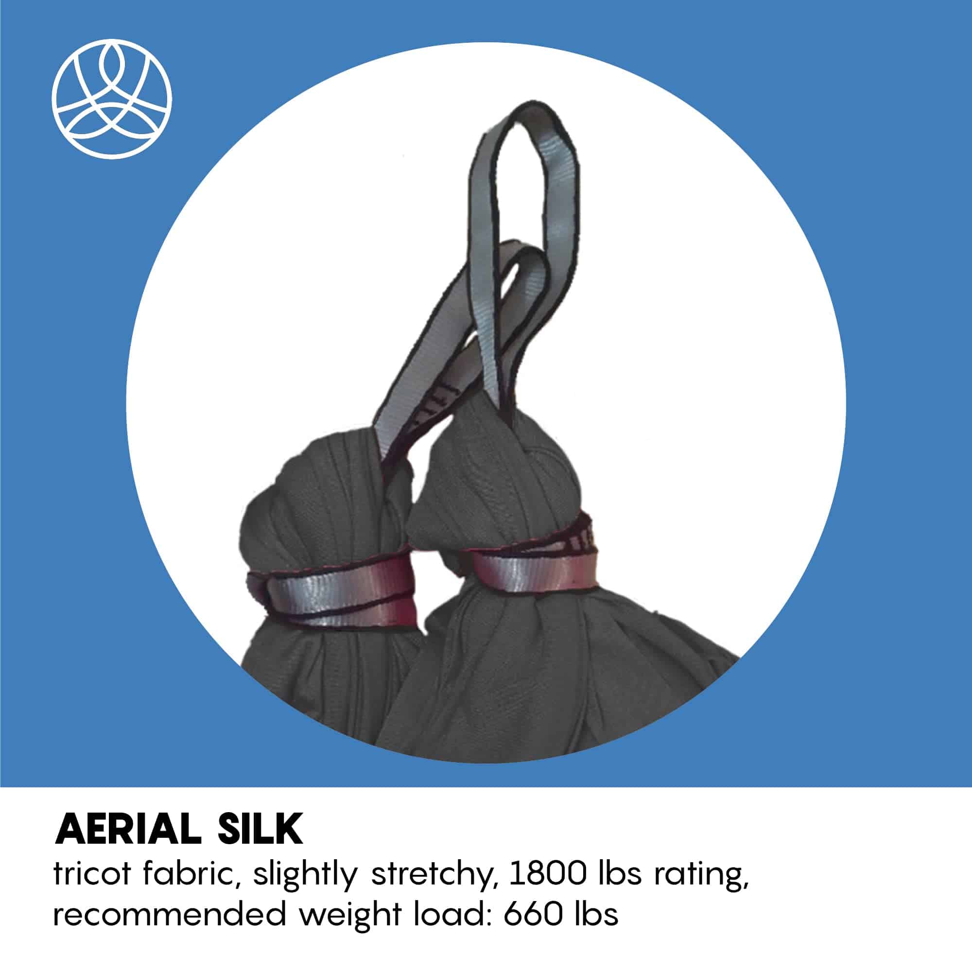 Aum Active - Hamaca y Columpio de Seda Aérea para Yoga en - Imagen 3