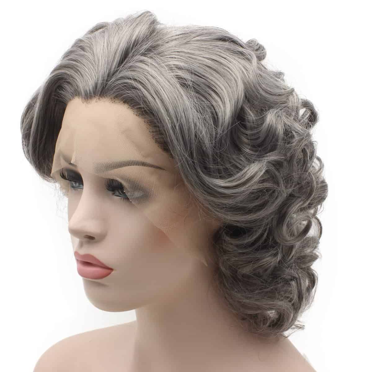 Pelucas Sintéticas Cortas y Rizadas de Aspecto Natural en - Imagen 4