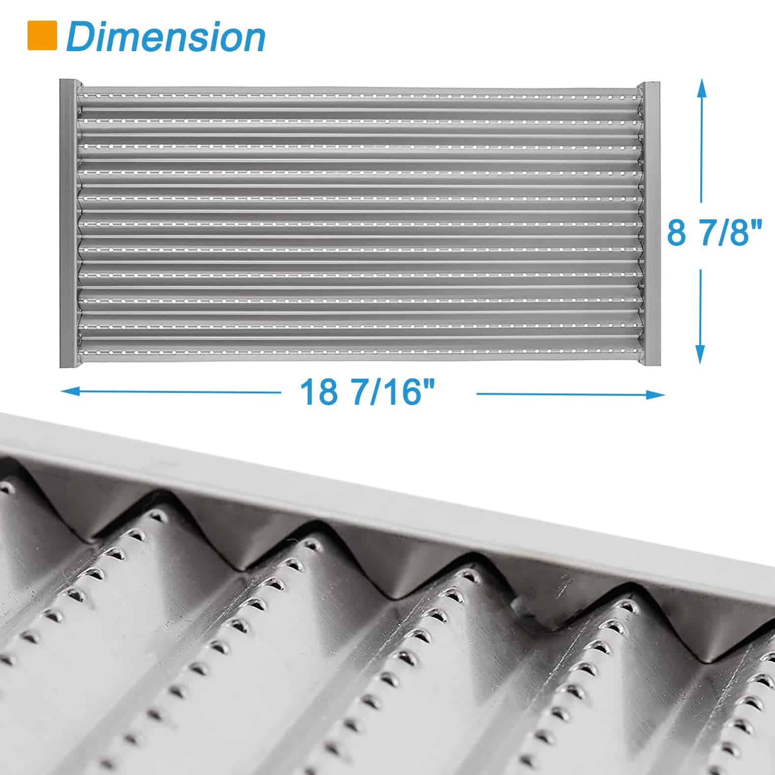 Emisor de parrilla BBQration 18 7/16" para parrilla - Imagen 4