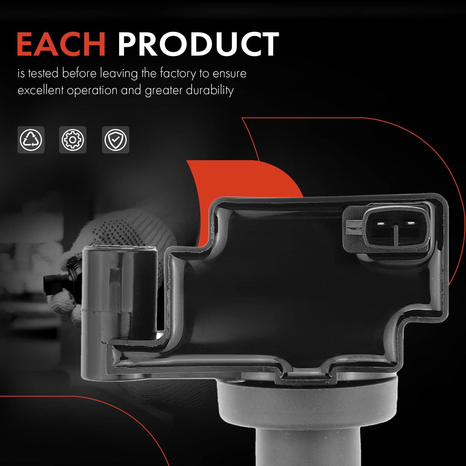 Conjunto de 3 paquetes de bobinas de encendido compatibles - Imagen 7