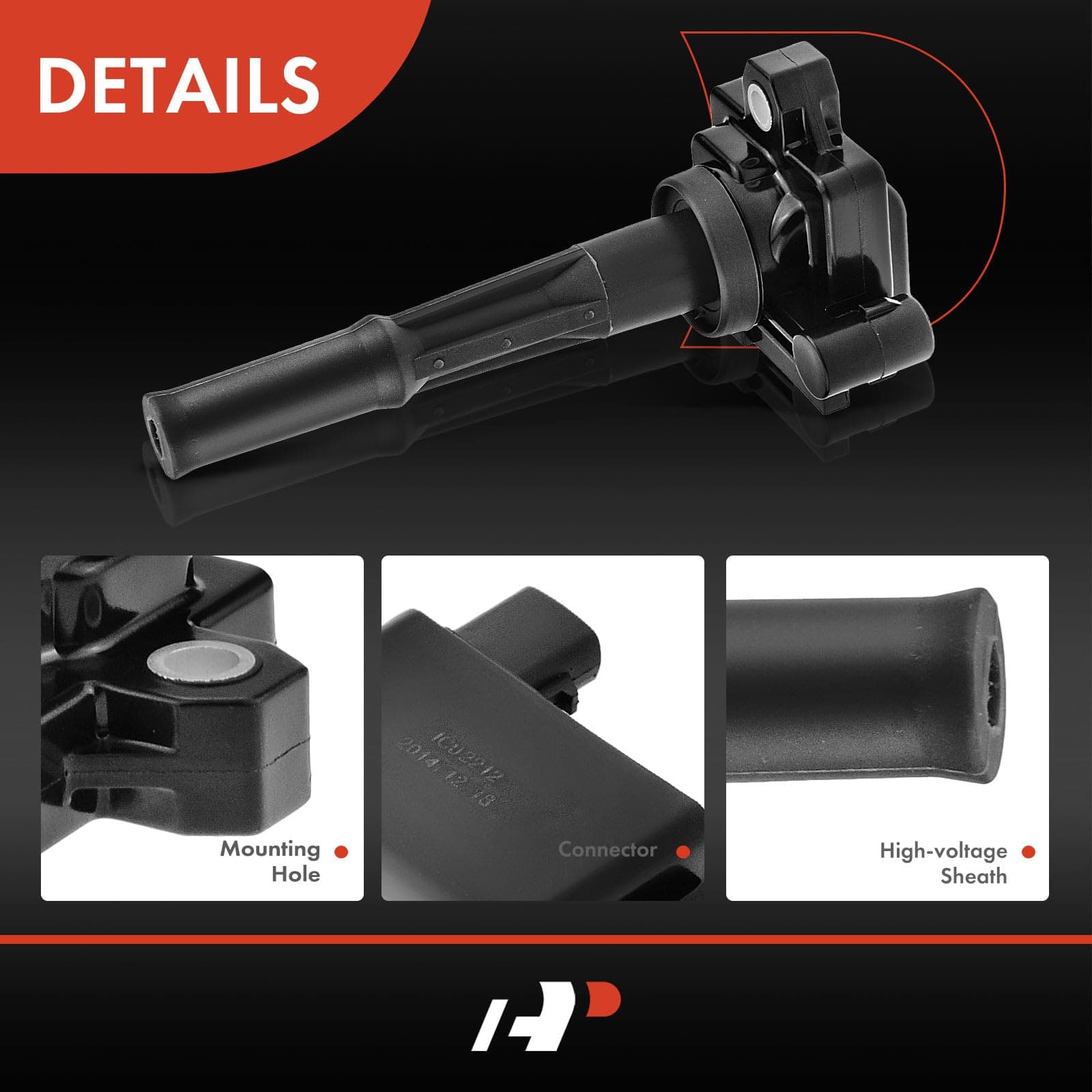 Conjunto de 3 paquetes de bobinas de encendido compatibles - Imagen 6