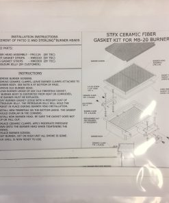 Kit de Junta de Quemador de Cerámica de Fábrica para