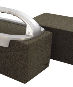 Sujeta Ladrillos para Limpiar Parrillas de Cocina con Dos